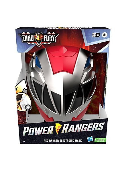 Power Rangers Dino Fury Blue Ranger Helmet Cosplay Accessory Prop